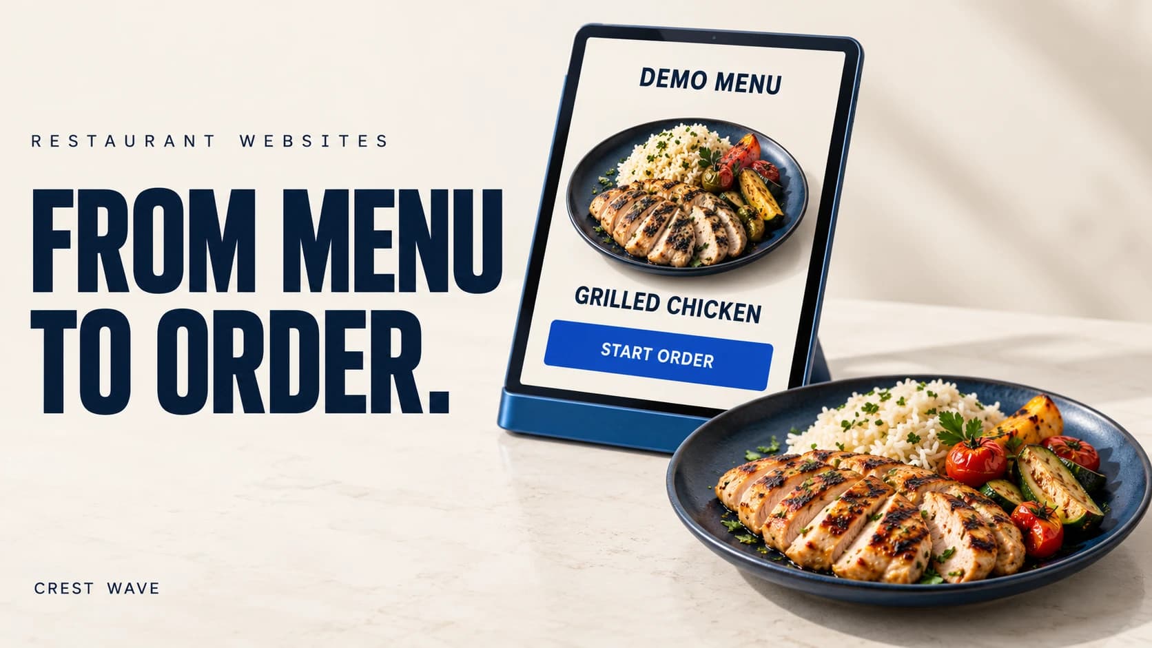 restaurant website design in Egypt